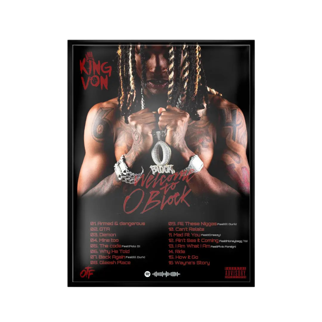 King Von Welkome To O'Block PostHit