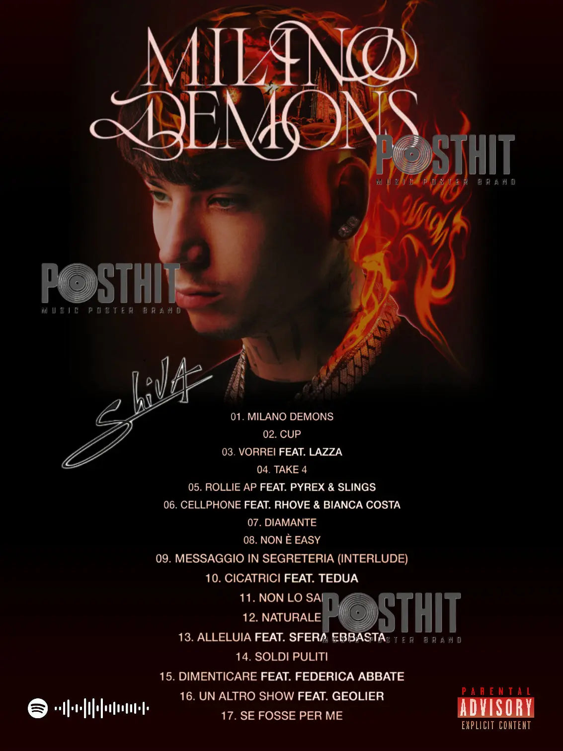 Milano Demons Shiva PostHit