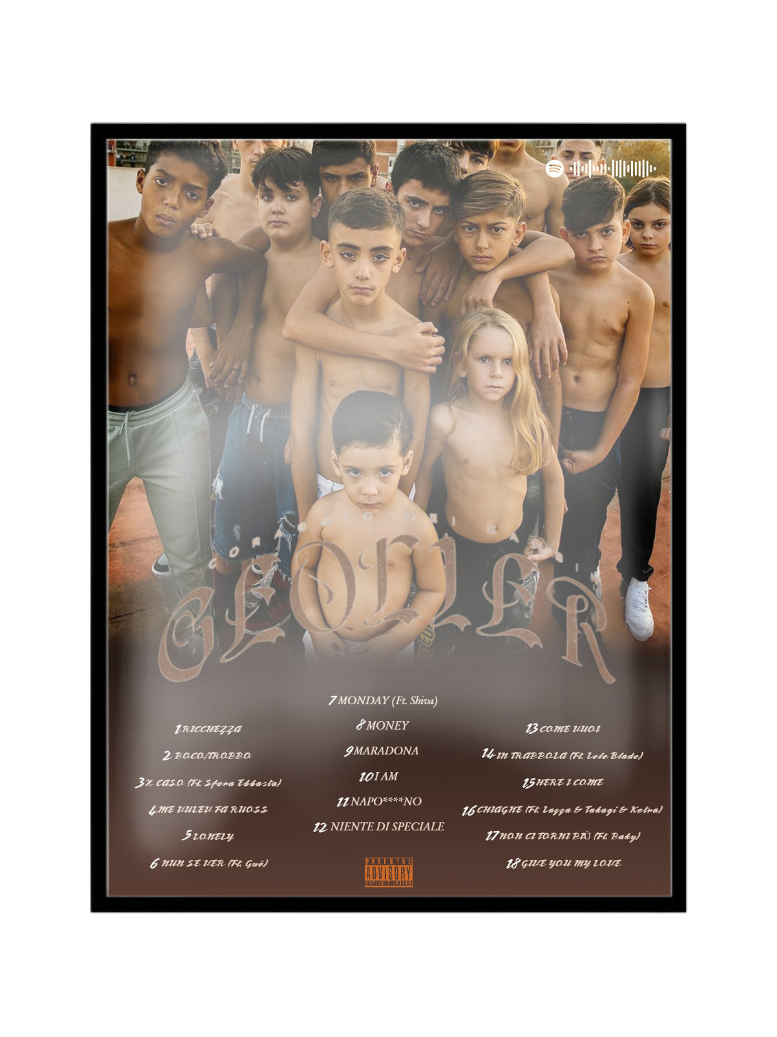 Il coraggio dei bambini Geolier PostHit