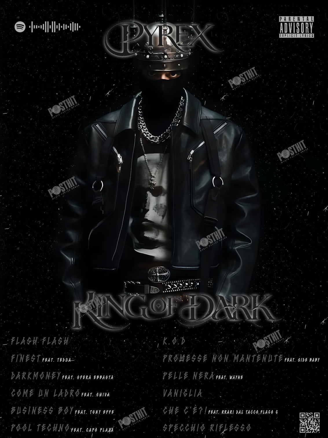 KING OF DARK Pyrex PostHit