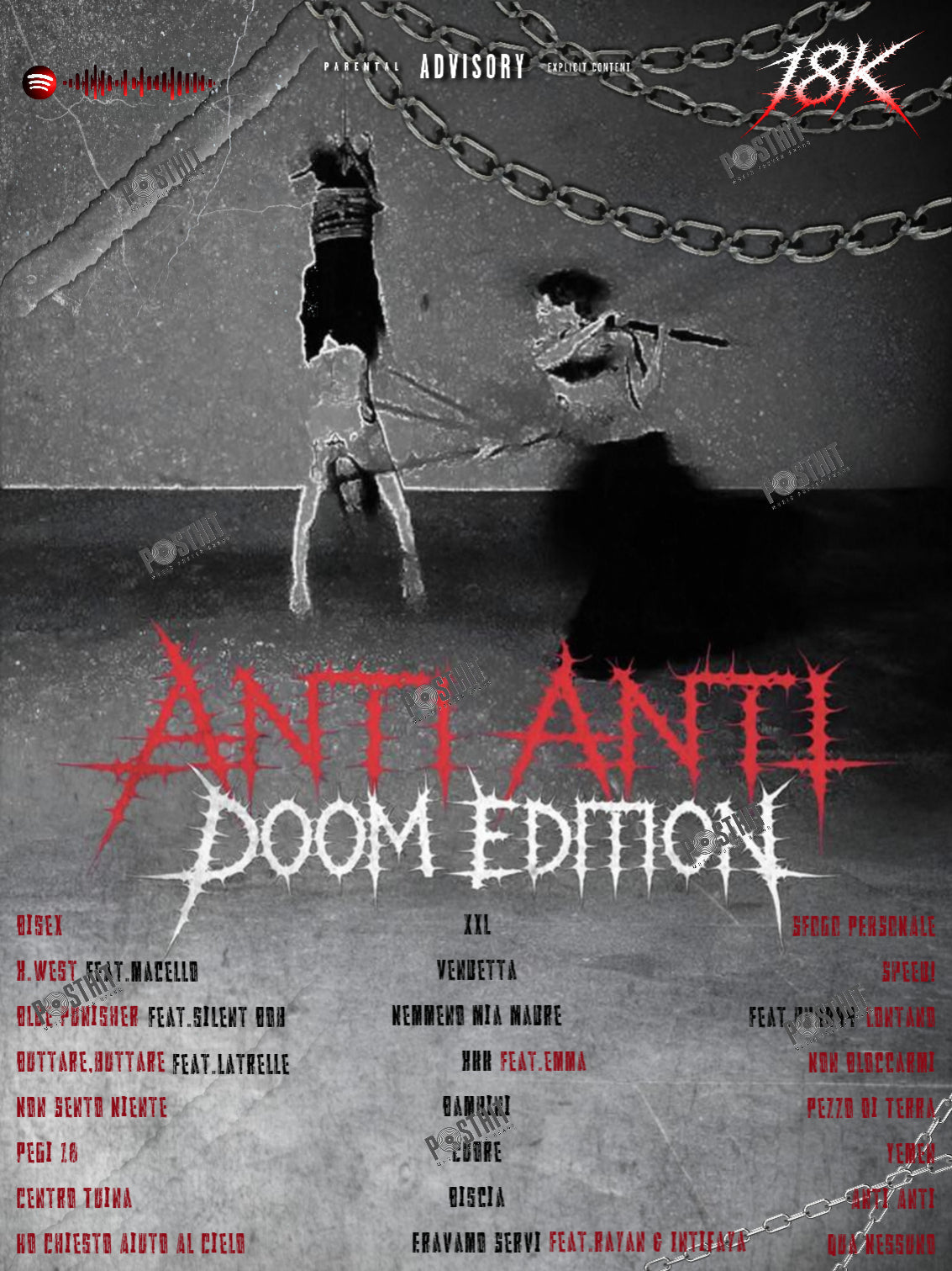 Anti Anti DOOM EDITION 18K PostHit