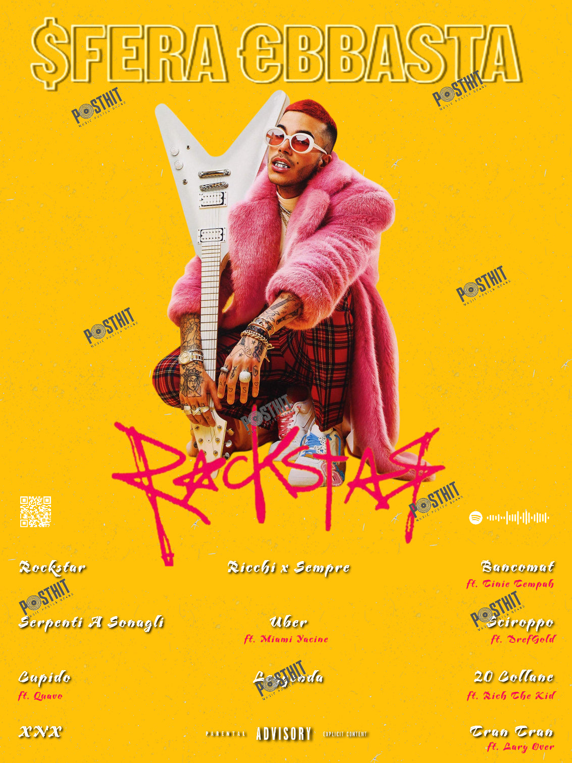 Rockstar Sfera Ebbasta PostHit